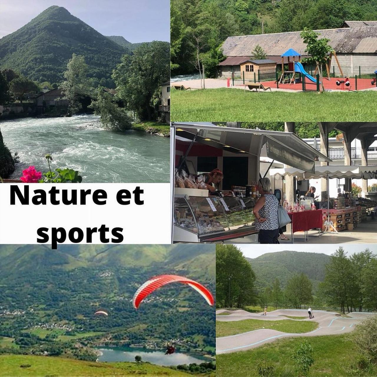 Sarrancolin Jolie Maison De Ville En Bord De Neste 8/9 Pers מראה חיצוני תמונה